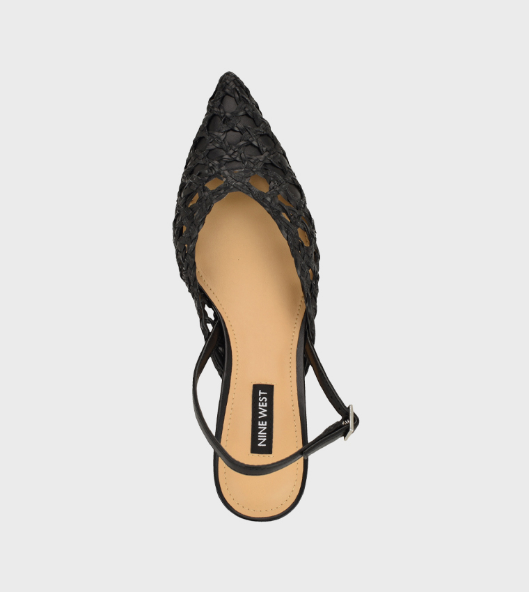 RANDELA Braided Slingback Pumps