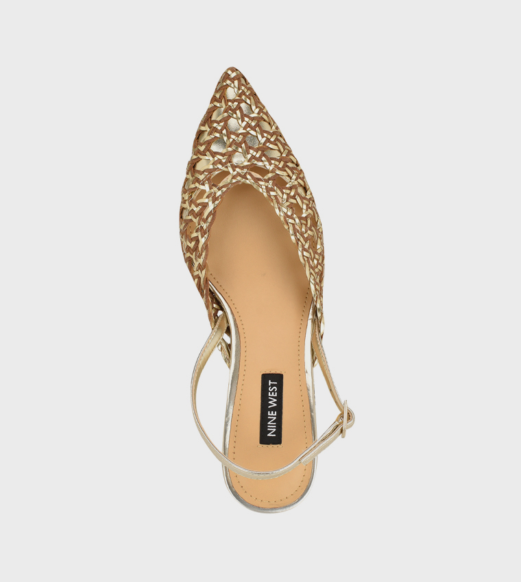 RANDELA Braided Slingback Pumps