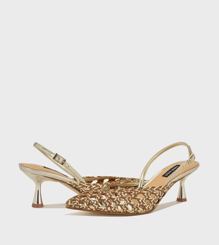 RANDELA Braided Slingback Pumps