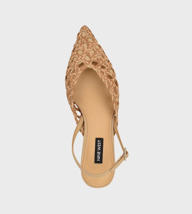 RANDELA Braided Slingback Pumps