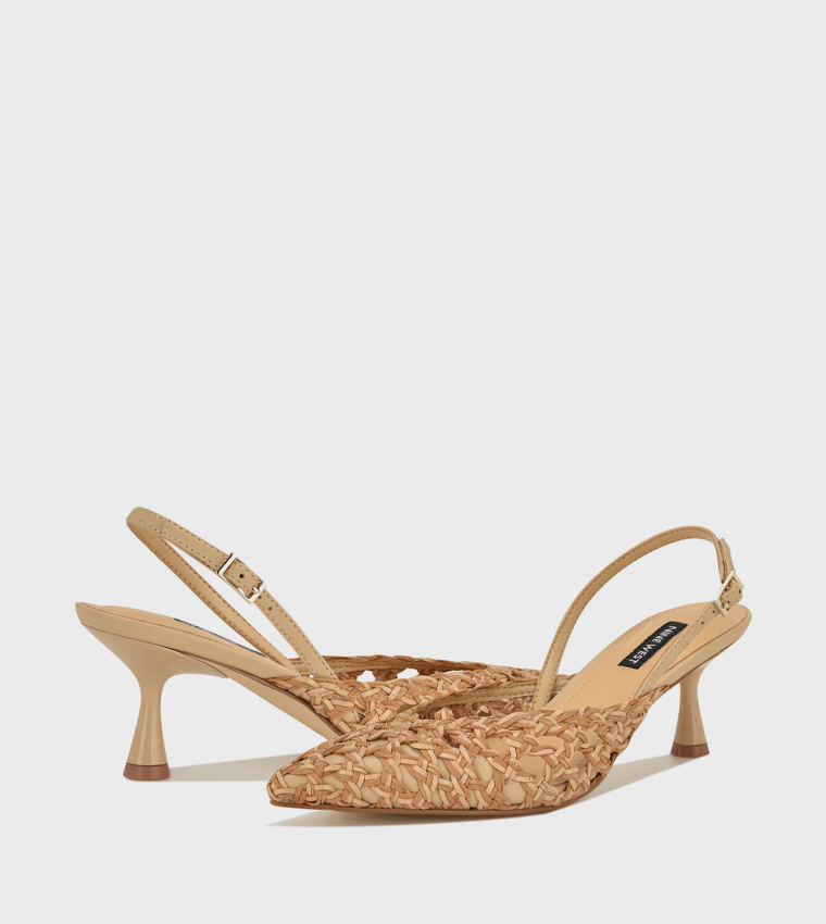 RANDELA Braided Slingback Pumps