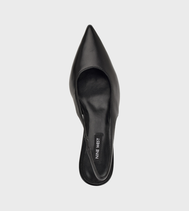TERON Pointed Toe Slingback Pumps