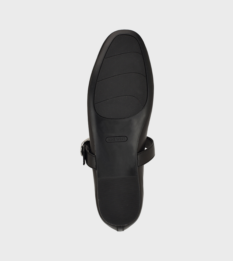 VANCEE Solid Round Toe Mary Jane Shoes