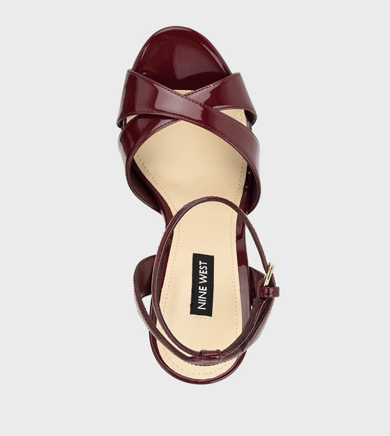 Nine West  Heels - Burgundy Heels