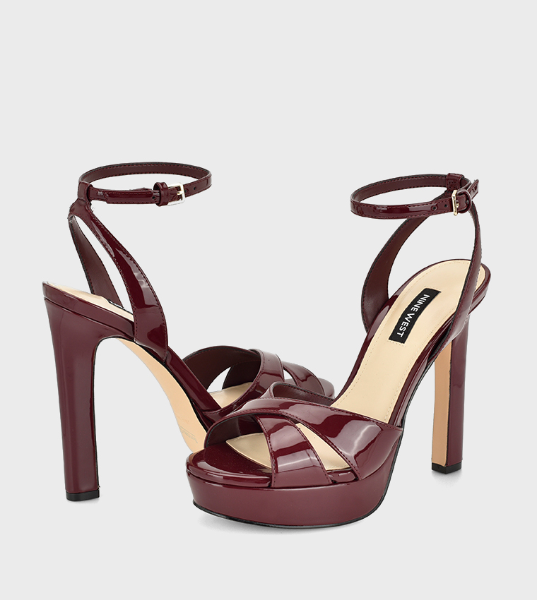 Nine West  Heels - Burgundy Heels
