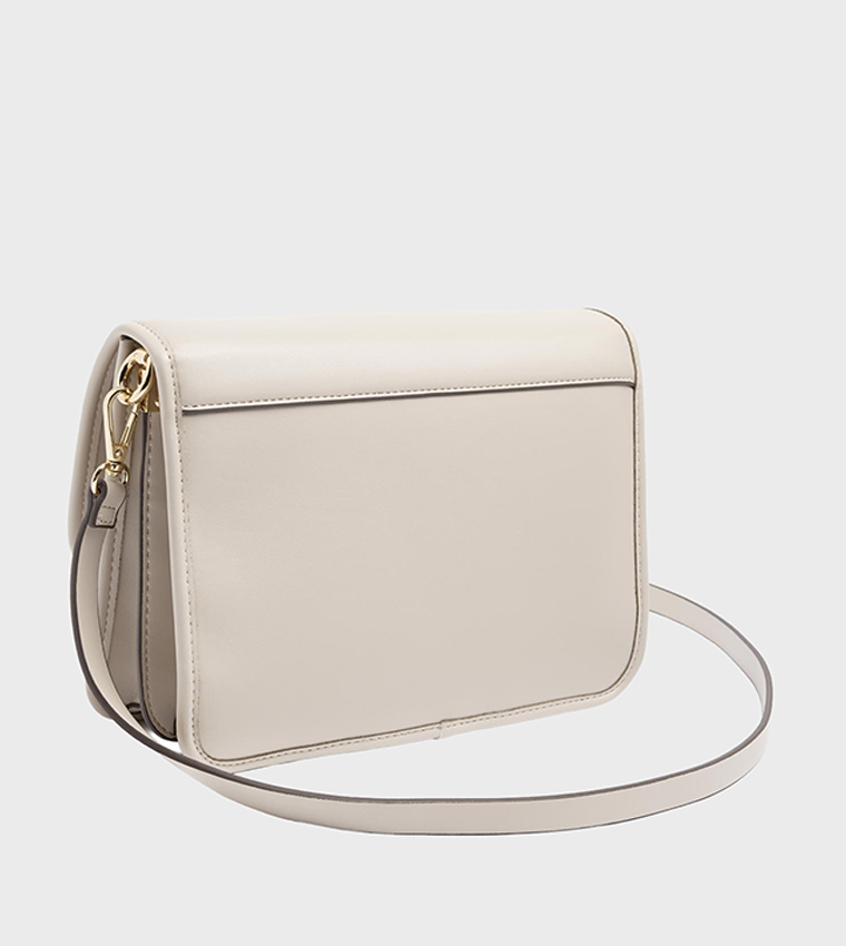 Panda1 Solid Bamboo Clasp Crossbody Bag
