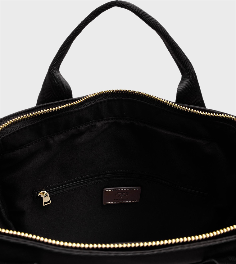 Solid Zipper 13-Inch Laptop Backpack