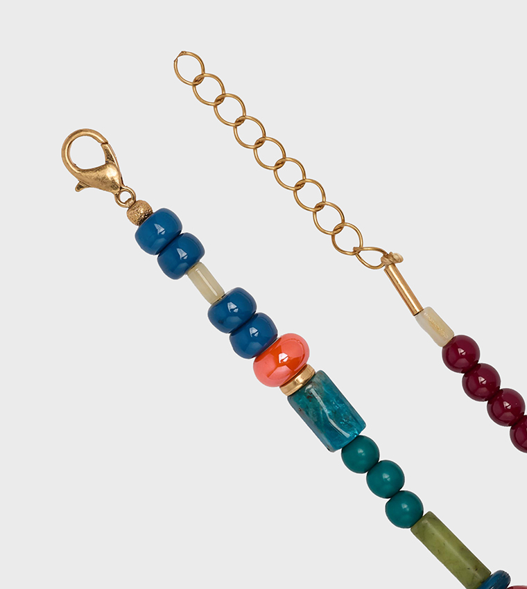 Beaded Charm Necklace