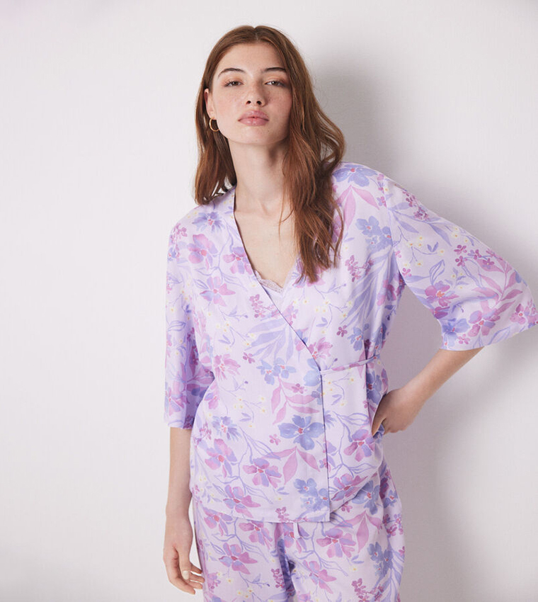 3-Piece Printed Pyjama Set
