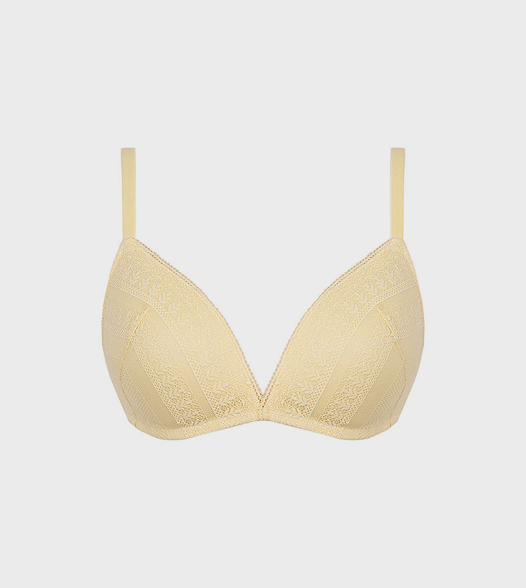 Lace Detail Push Up Bra