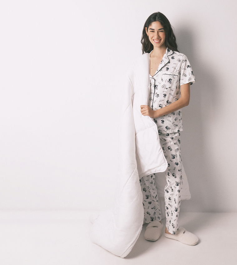 Mafalda 100% Cotton Classic Pyjama Set