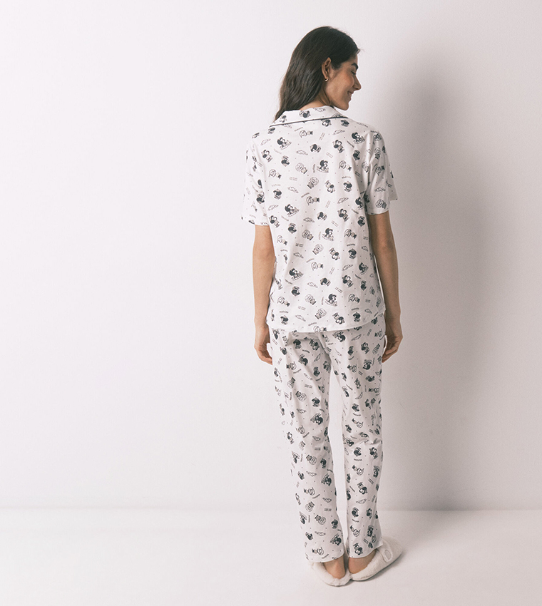 Mafalda 100% Cotton Classic Pyjama Set