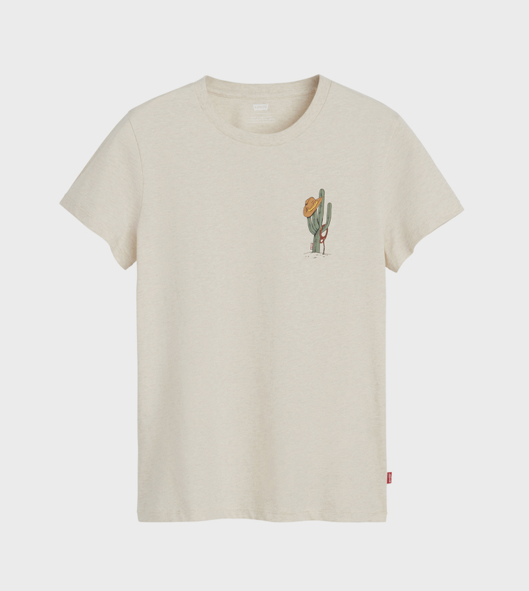 Printed Short Sleeves Casual T-Shirt