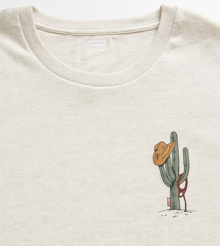 Printed Short Sleeves Casual T-Shirt