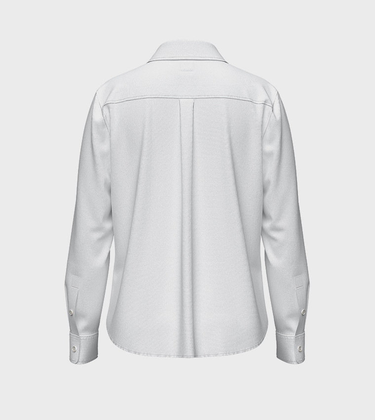 Logo Detail Long Sleeves Shirt