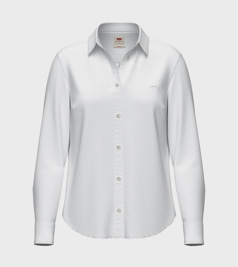 Logo Detail Long Sleeves Shirt