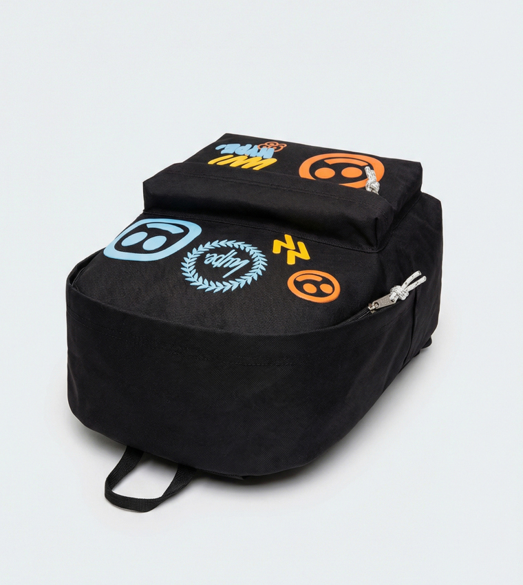 Smiley Icon Iconic Backpack