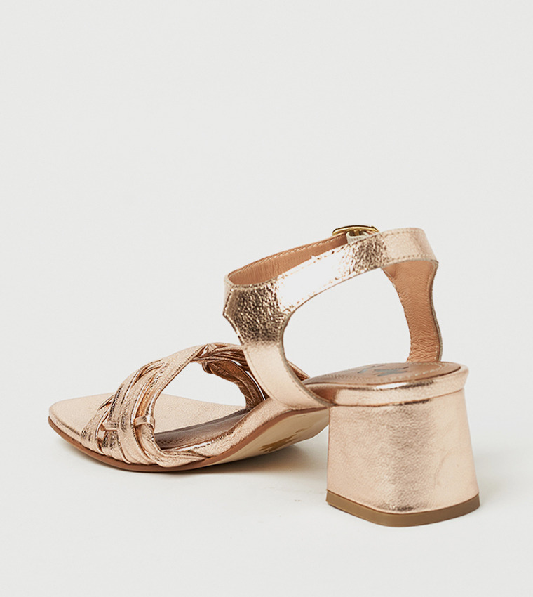 TINLEY Open Toe Heel Sandals