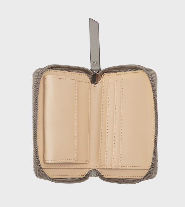 NORAH Monogram Patterned Mini Wallet