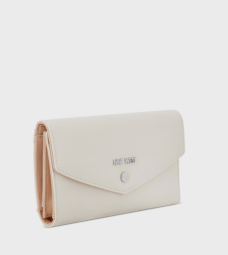 NORAH Textured Tri-Fold Wallet