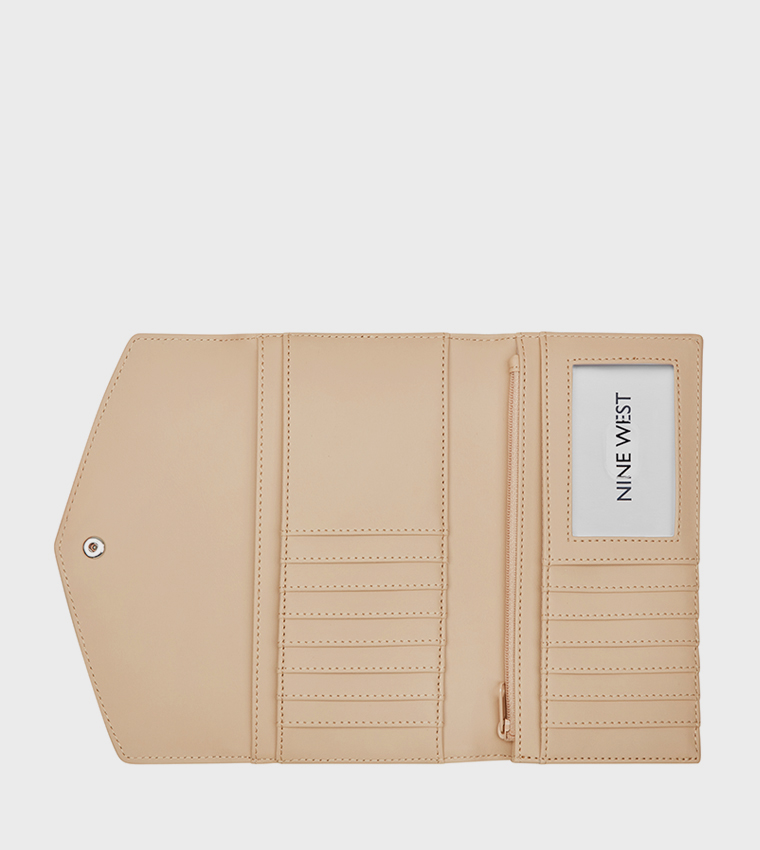 NORAH Textured Tri-Fold Wallet