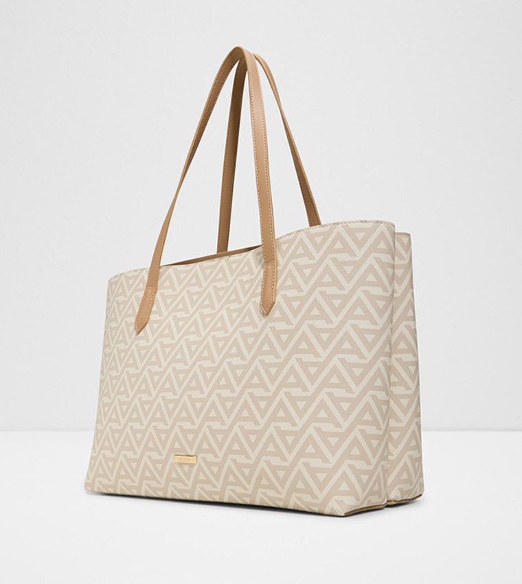 YSABELLE Logo Printed Tote Bag