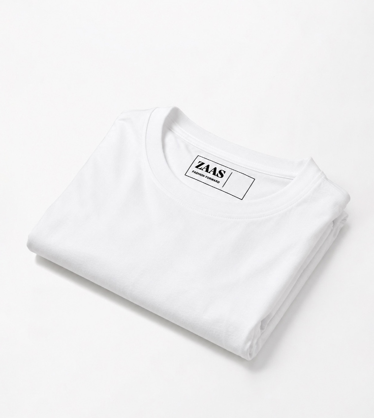 3-Pack Solid Short Sleeves Oversized T-Shirts