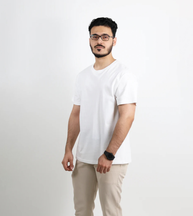 3-Pack Solid Short Sleeves Oversized T-Shirts