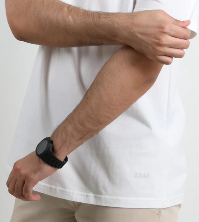 3-Pack Solid Short Sleeves Oversized T-Shirts