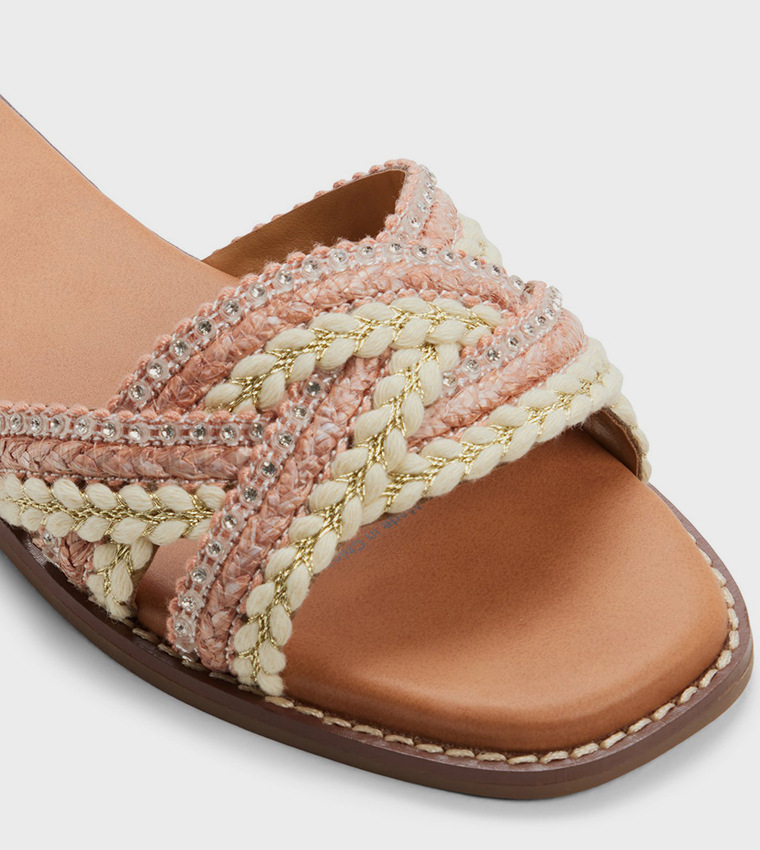 ZALANI Criss-Cross Flat Sandals