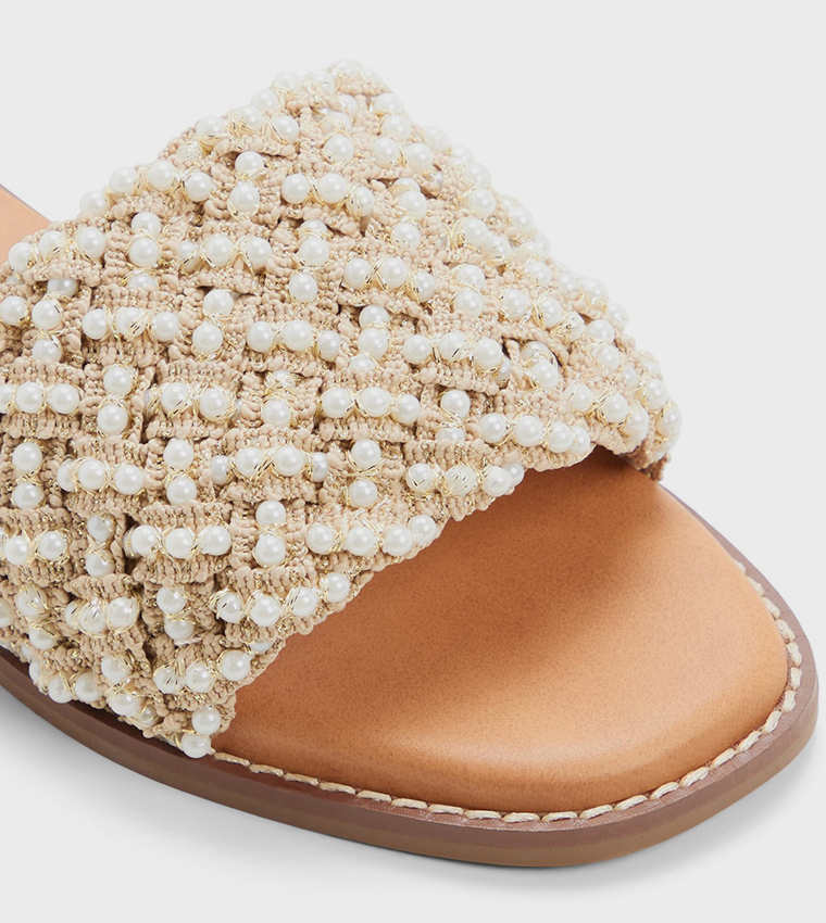 Call it Spring  Flat Sandals - White Flat Sandals