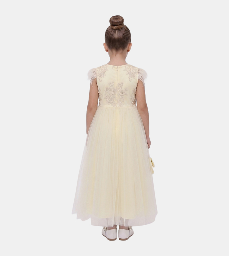 BIDANI  Party Dress - Cream Party Dress