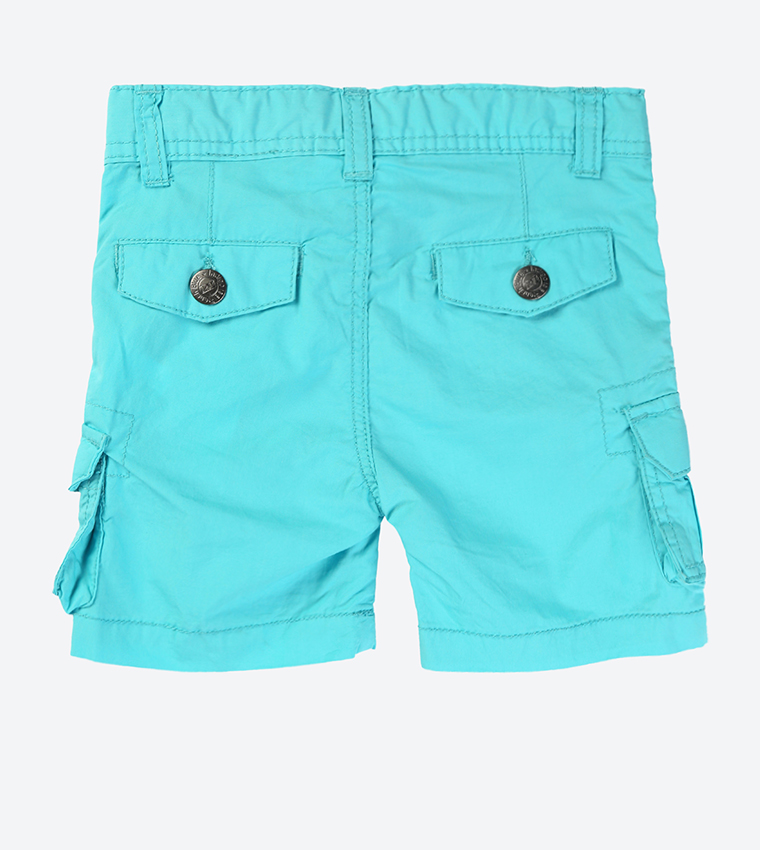 شورت بلون تركواز