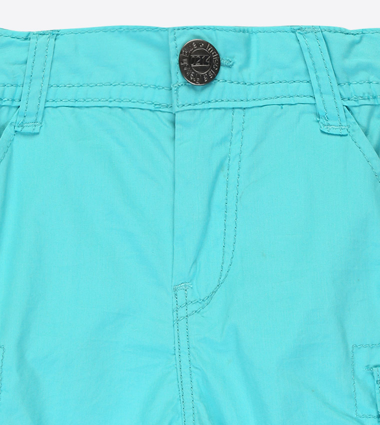 شورت بلون تركواز