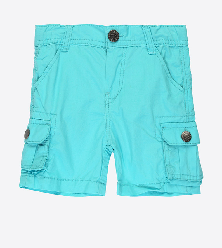 شورت بلون تركواز