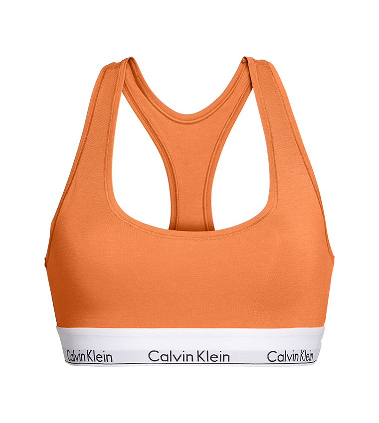 Logo Band Detail Sports Bra