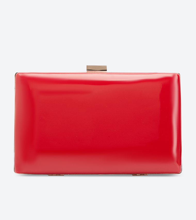 Dune red clutch on sale