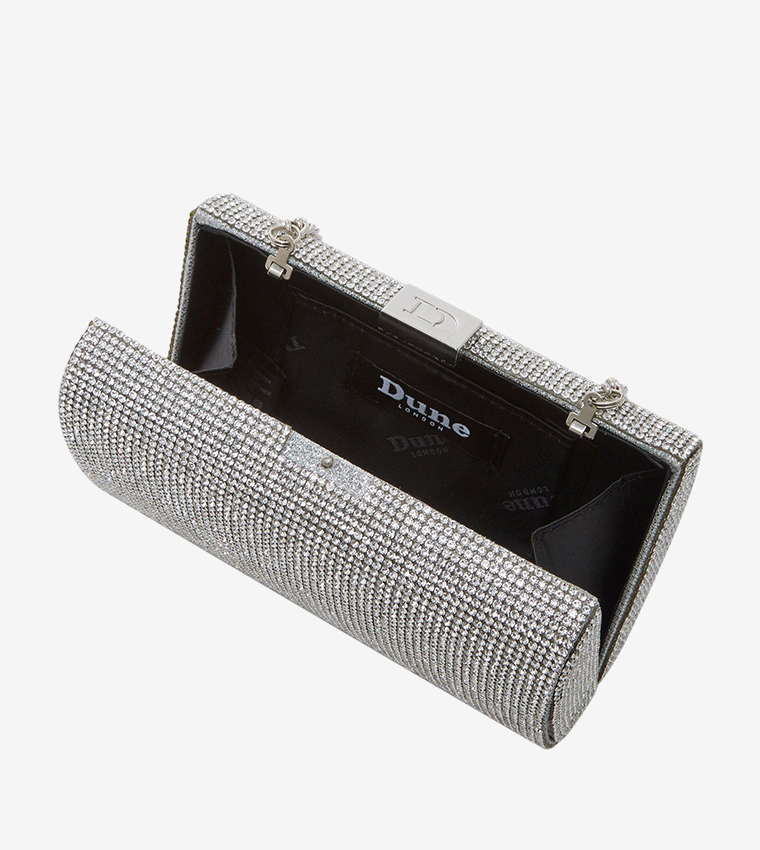 حقيبة يد -فضي