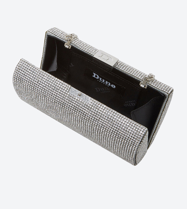 حقيبة يد -فضي