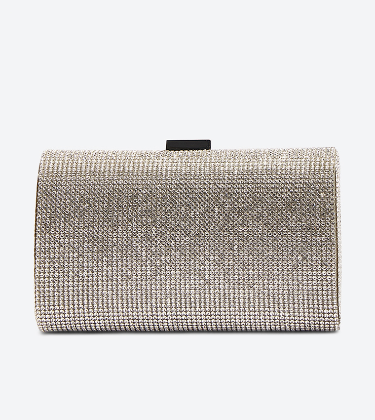 حقيبة يد -فضي