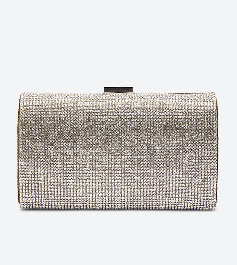 حقيبة يد -فضي