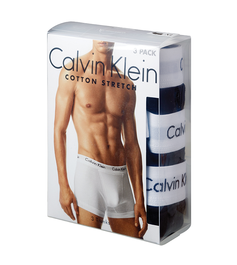 3 Pack Boxer Briefs - Cotton Stretch