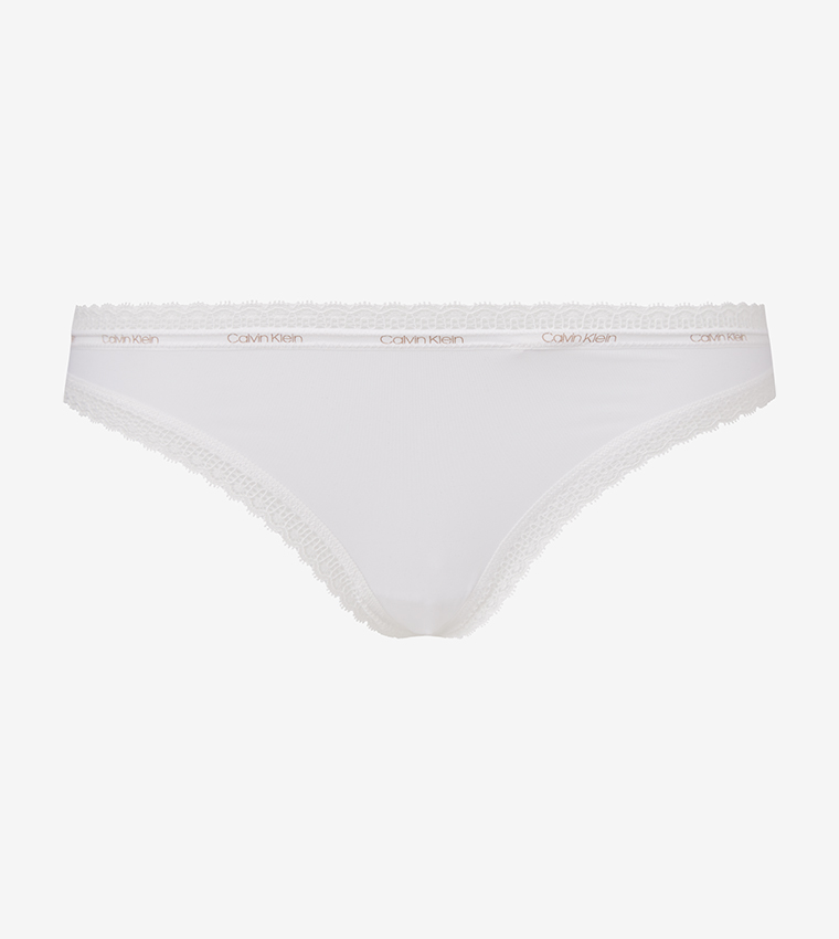 Calvin klein cheap logo thong
