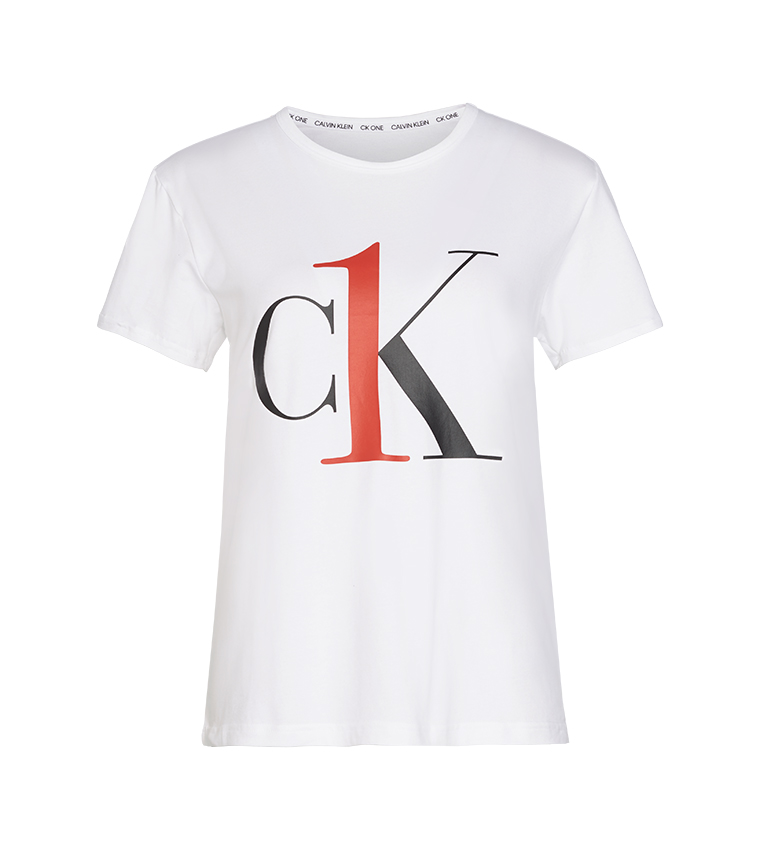 Buy Calvin Klein T Shirts White Red Logo In Multiple Colors 6thStreet Qatar