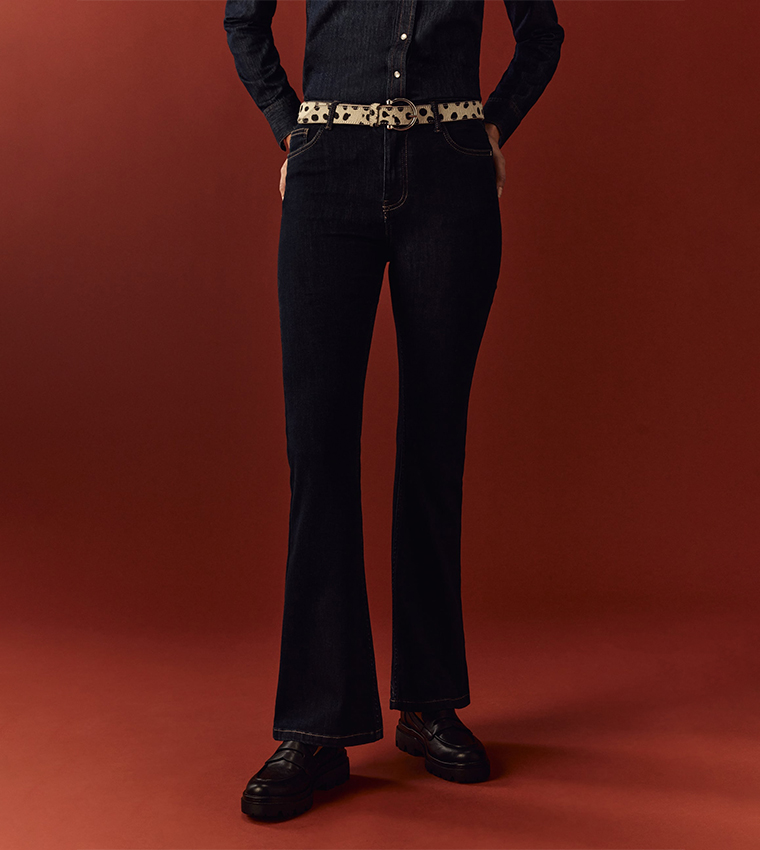 PIOMBO Bootcut Jeans