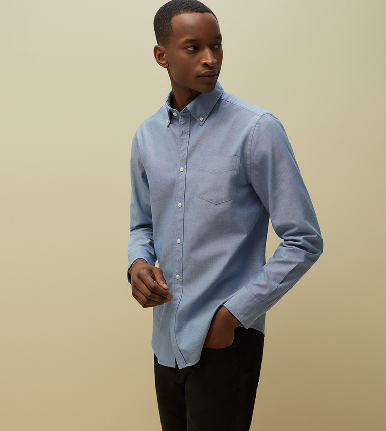 Regular fit oxford deals shirt