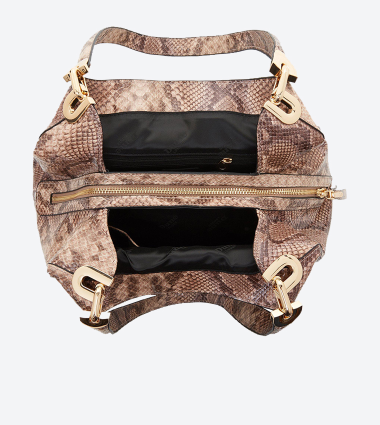 Buy Dune London Demii Single Strap Shoulder Bags Brown In Brown 6thStreet Kuwait