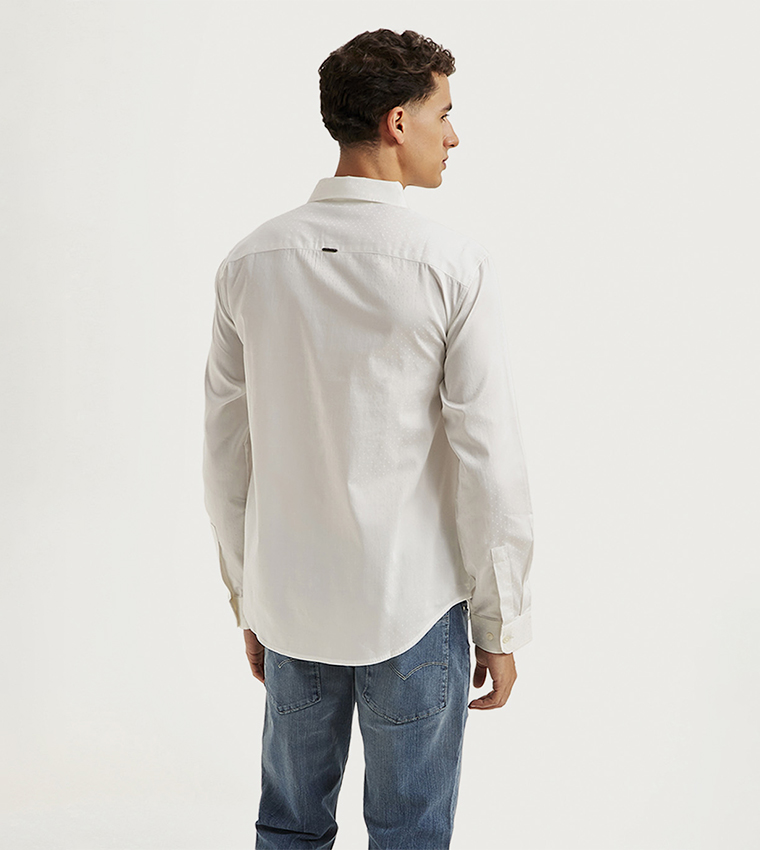 Solid Slim Fit Shirt