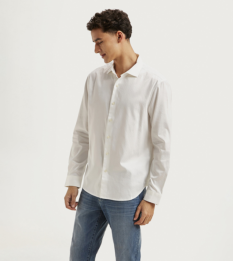 Solid Slim Fit Shirt
