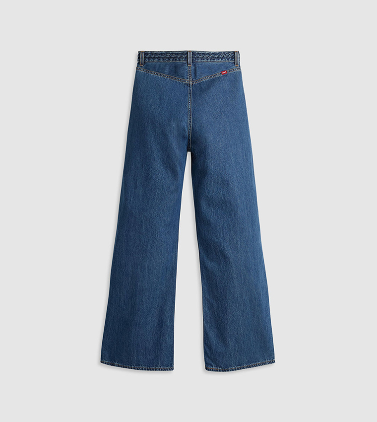 Washed Wide Leg Jeans